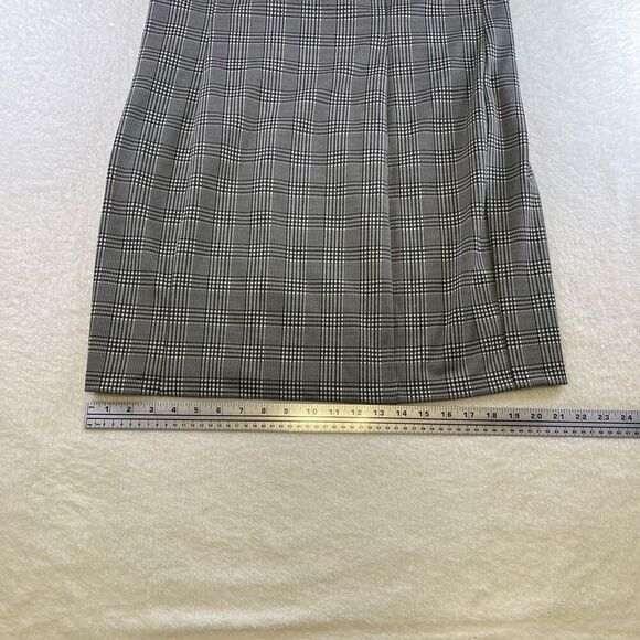 NWT Forever 21 Plus Cami Dress Plaid Knit XL Black White - Picture 10 of 12